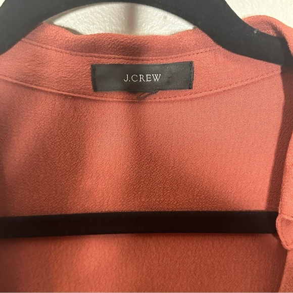 J.Crew Drapey Crepe Wrap Top - Picture 3 of 6